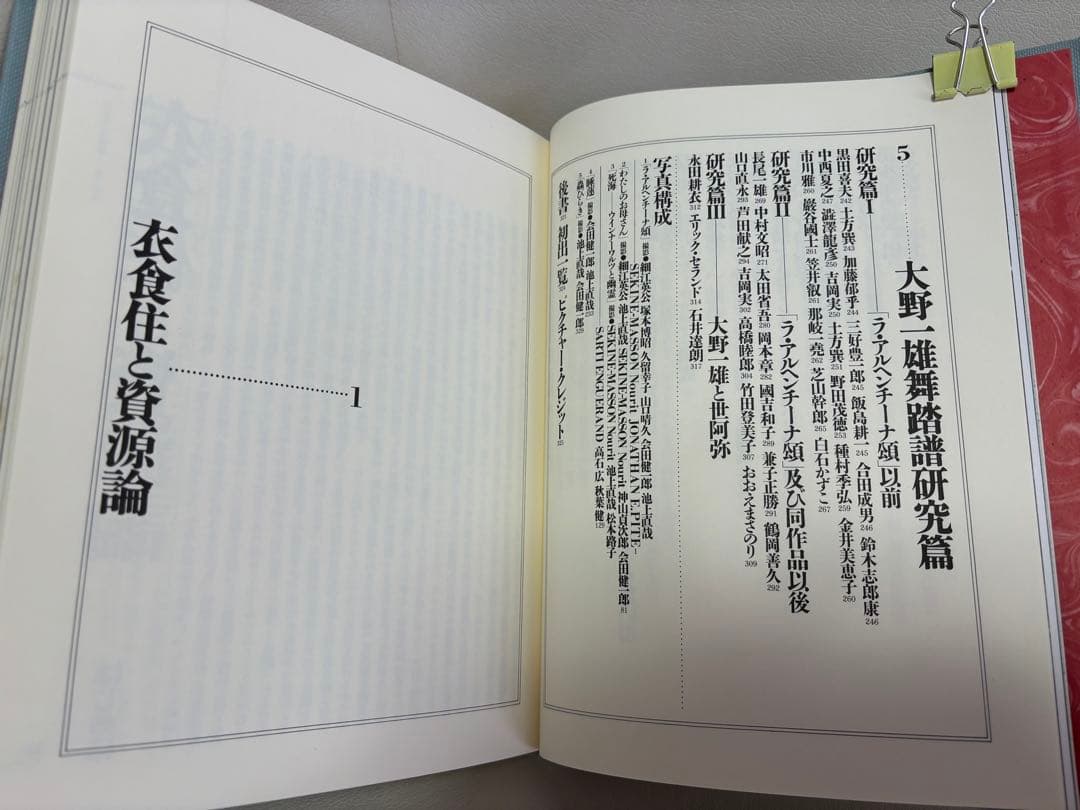 稀覯本「御殿、空を飛ぶ。大野一雄舞踏のことば」思潮社　限定980部