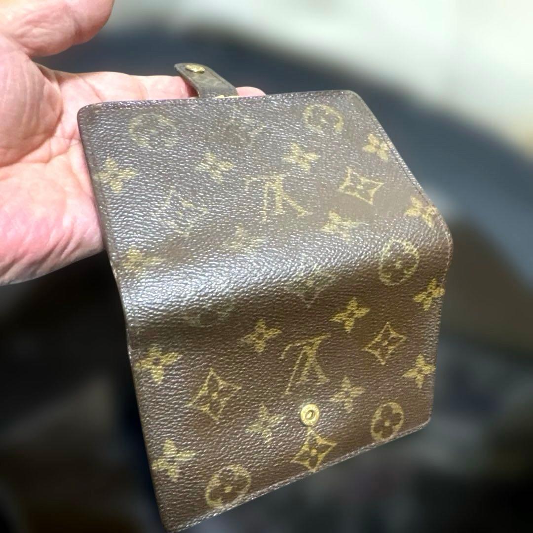 ⑦☆在庫SALE/良品 ♪モノグラム がま口 財布