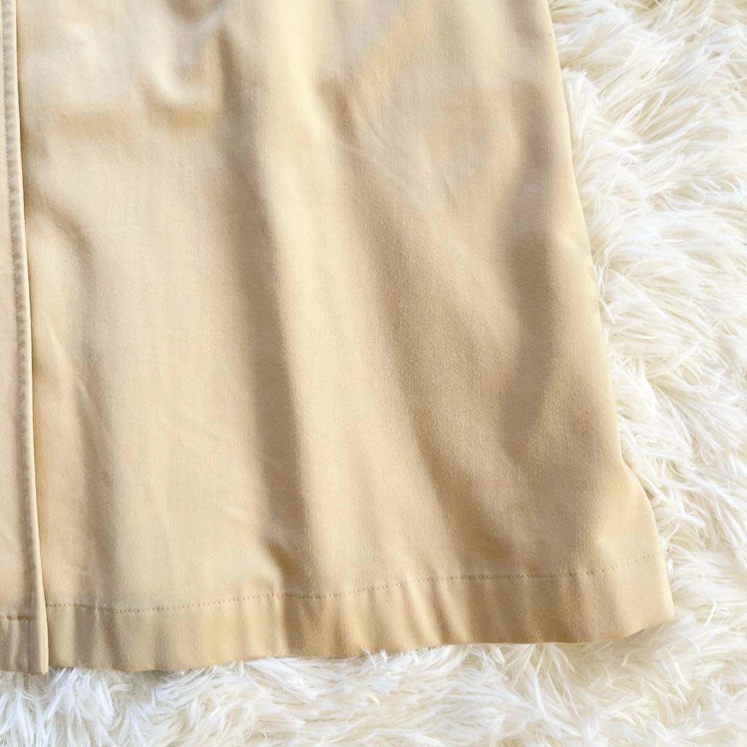 美品　バーバリー　ステンカラーコート　ベージュ　ノバチェック