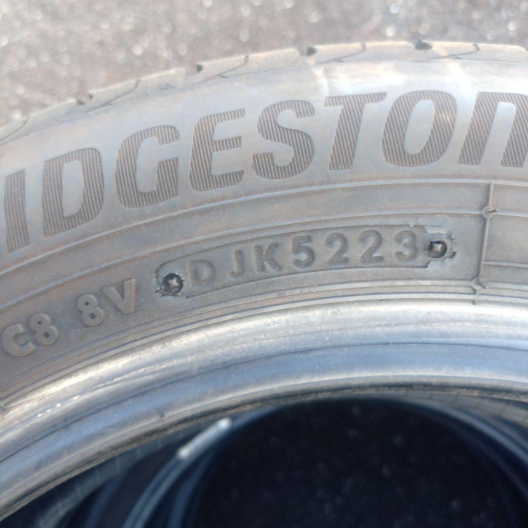 155/65R14 ブリジストン NEWNO 2023年製 中古タイヤ4本セット