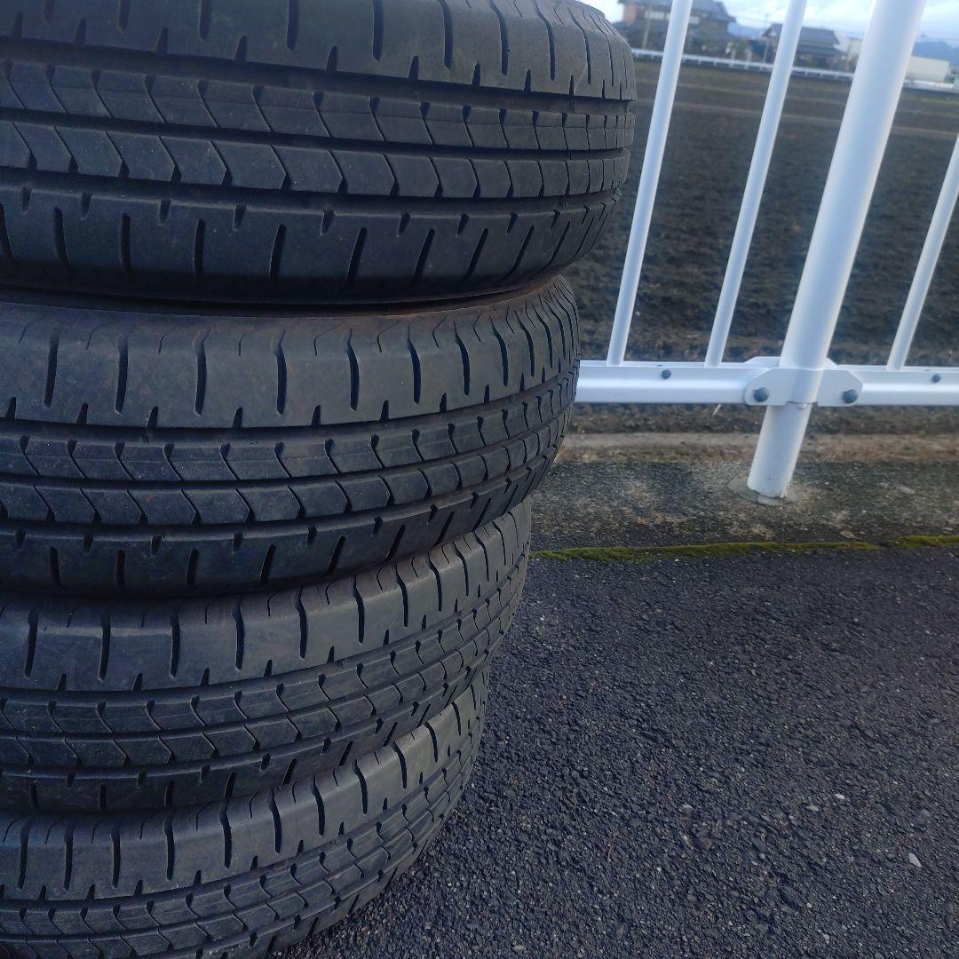 155/65R14 ブリジストン NEWNO 2023年製 中古タイヤ4本セット