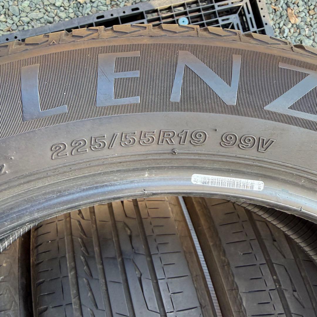 225/55R19 ブリヂストン夏タイヤALENZA ハリアーRAV4 cx5