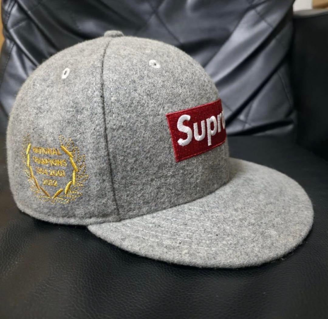 SUPREME New Era Box Logo ナショナルチャンピオンズ