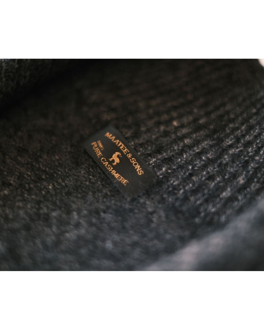 maatee&sons l俺のちゃんちゃんこカシミアジップベスト【た】