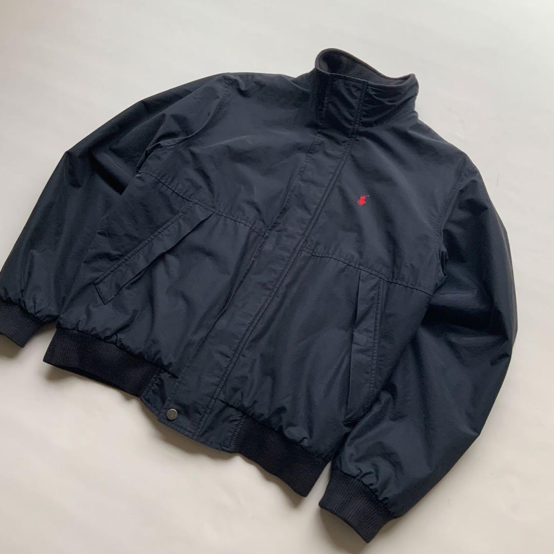 ラルフローレン　90s ナイロンジャケット　アウター　黒　美品