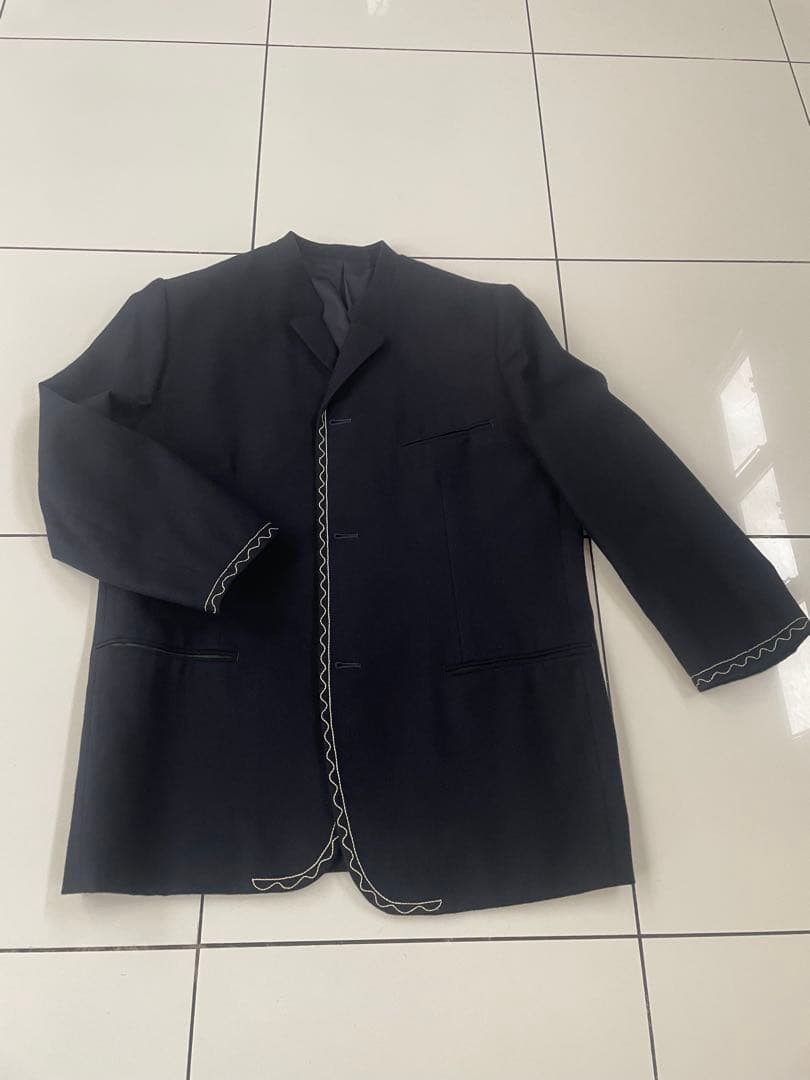 COME de GARCONS  PLUS ステッチショートカラーＪＫ