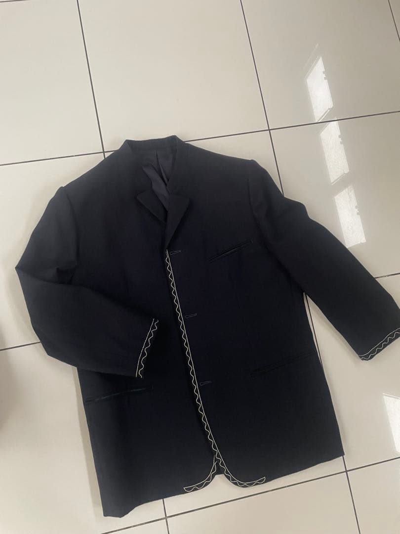 COME de GARCONS  PLUS ステッチショートカラーＪＫ