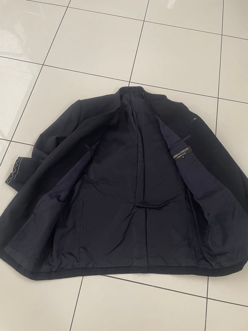 COME de GARCONS  PLUS ステッチショートカラーＪＫ