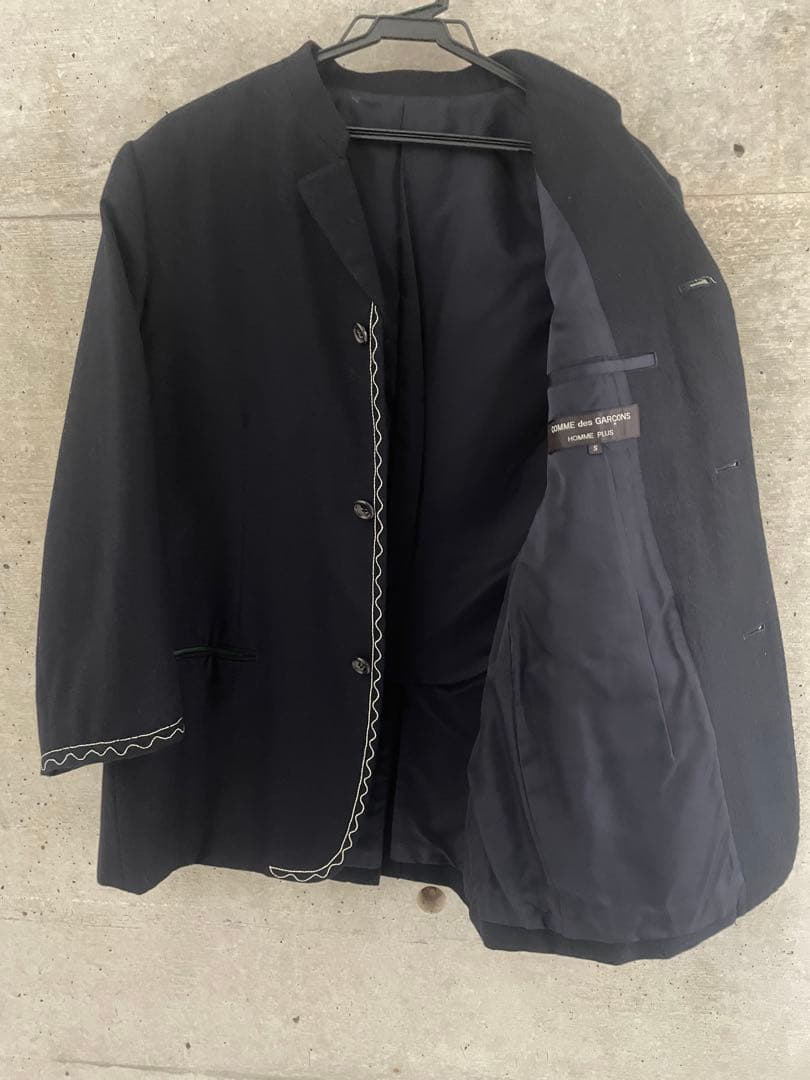 COME de GARCONS  PLUS ステッチショートカラーＪＫ