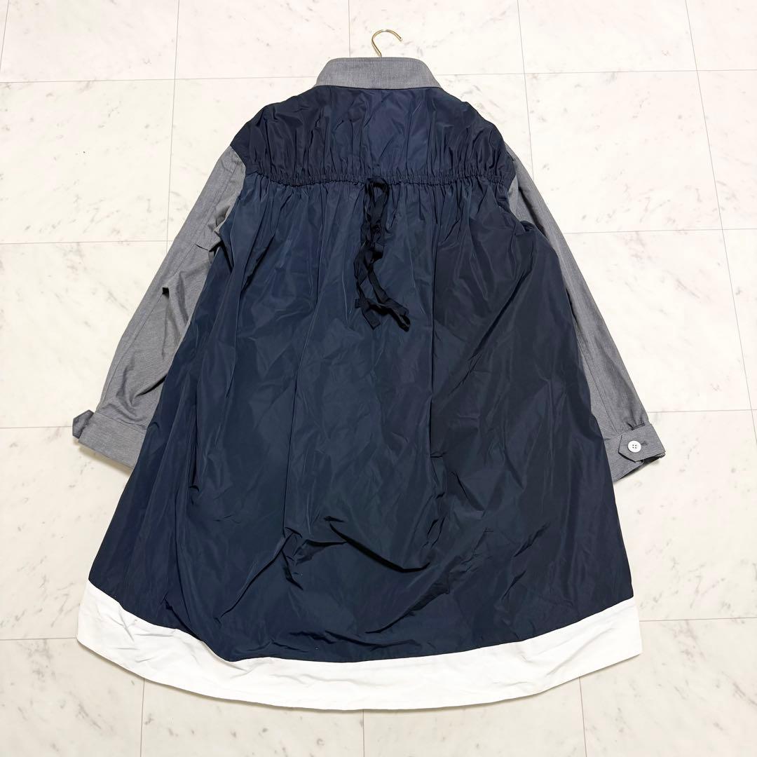 人気❤️ MARECHAL TERRE ボアライナー付き モッズコート　グレー