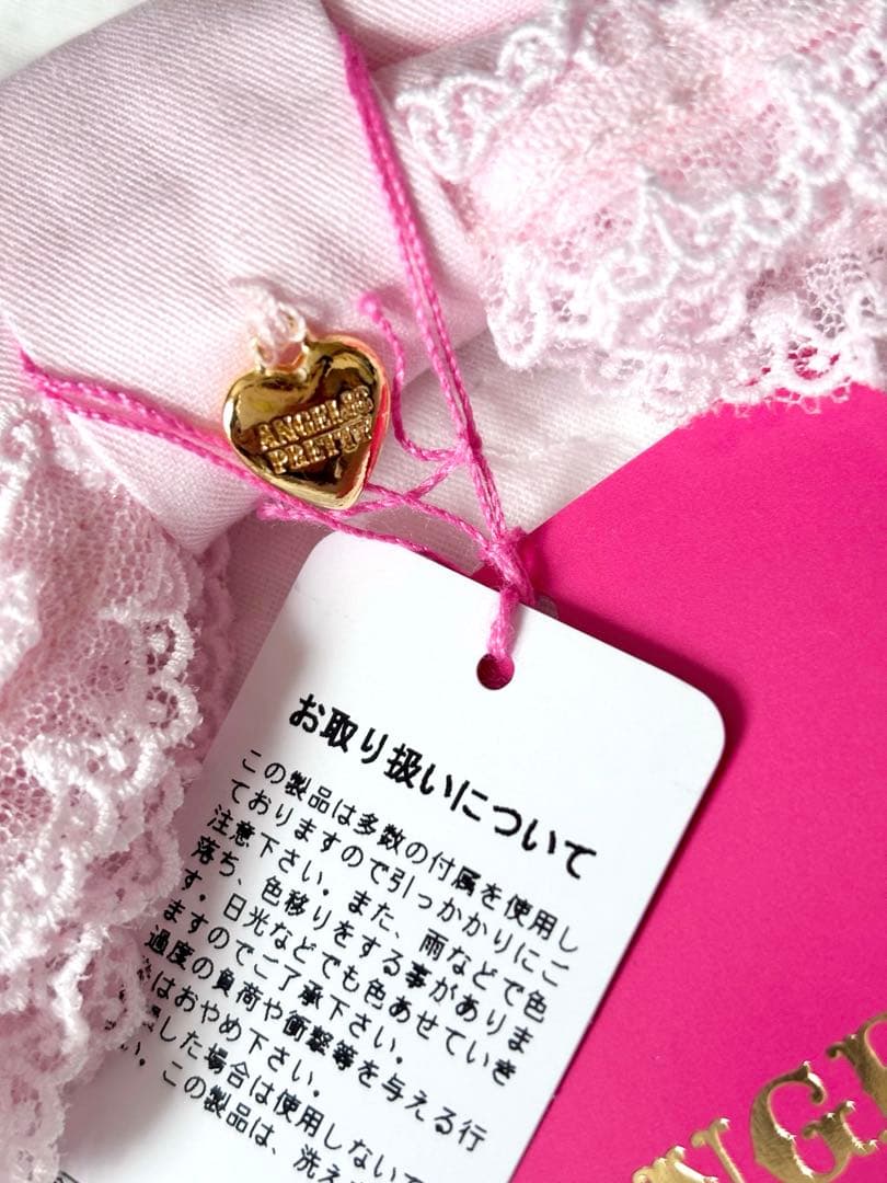 ANGELIC PRETTY パールおしゃまリボンカチューシャ　ピンク