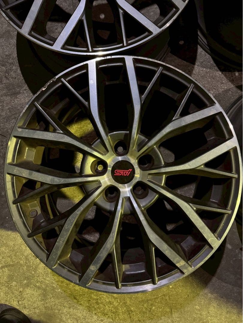 スバル WRX STI VAB F型 最終モデル型 純正 ホイール イ