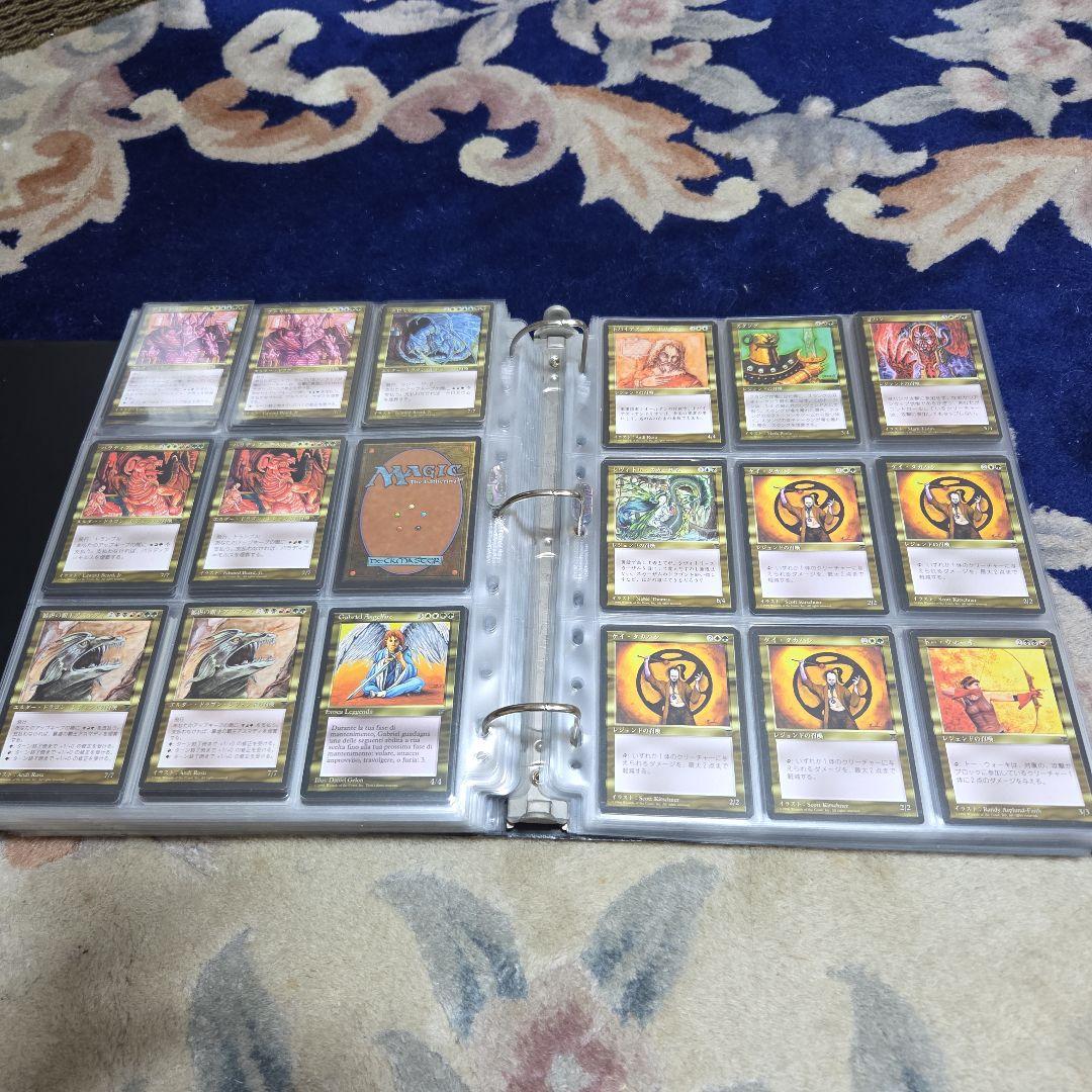 MTG バインダー付古いカードまとめ売り