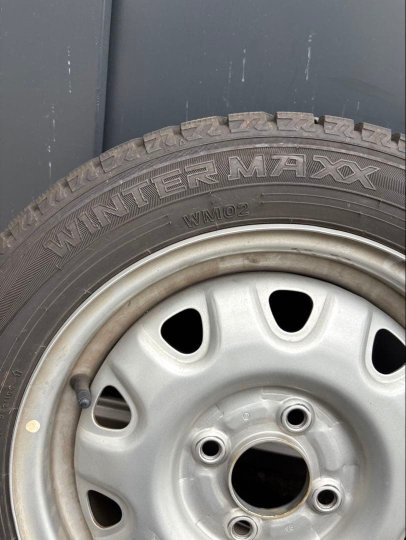 DUNLOP WINTER MAXX WM02 155/65R14 4本セット