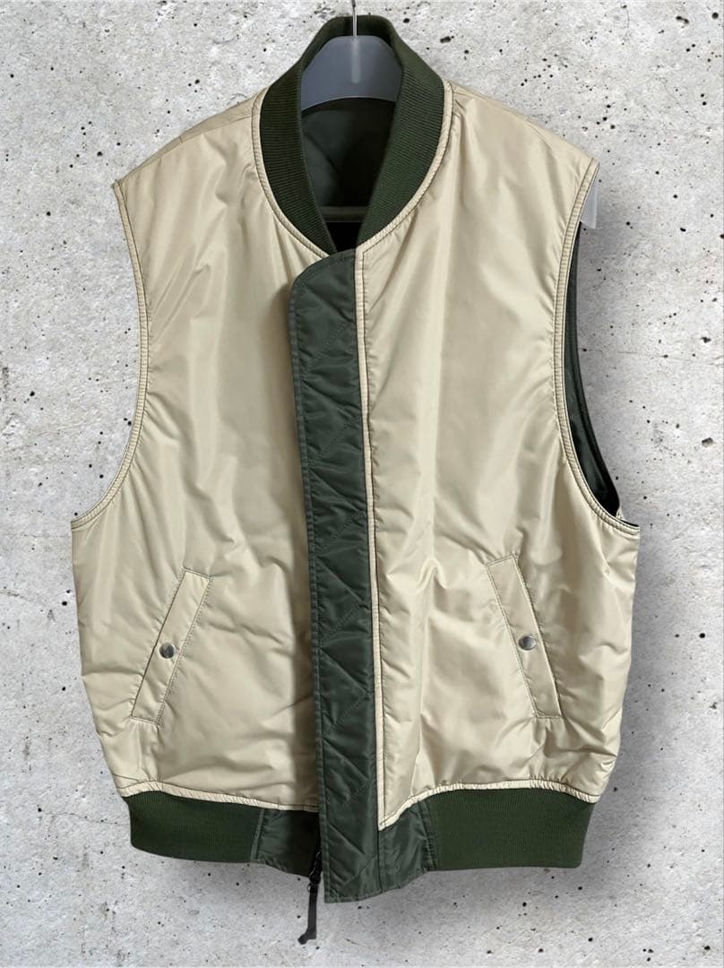 【monkey time】REVERSIBLE PDD FLIGHT VEST