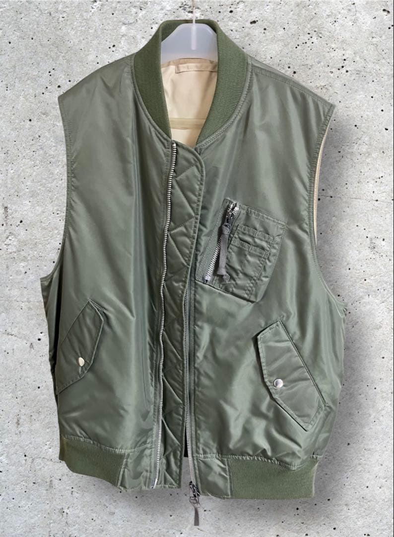 【monkey time】REVERSIBLE PDD FLIGHT VEST