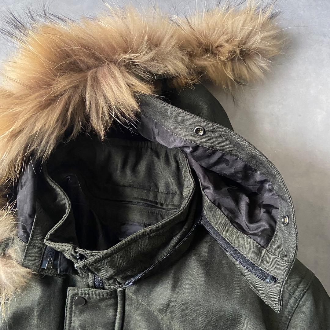 ジャケット・アウター archive Nicole military fur jacket BQ87