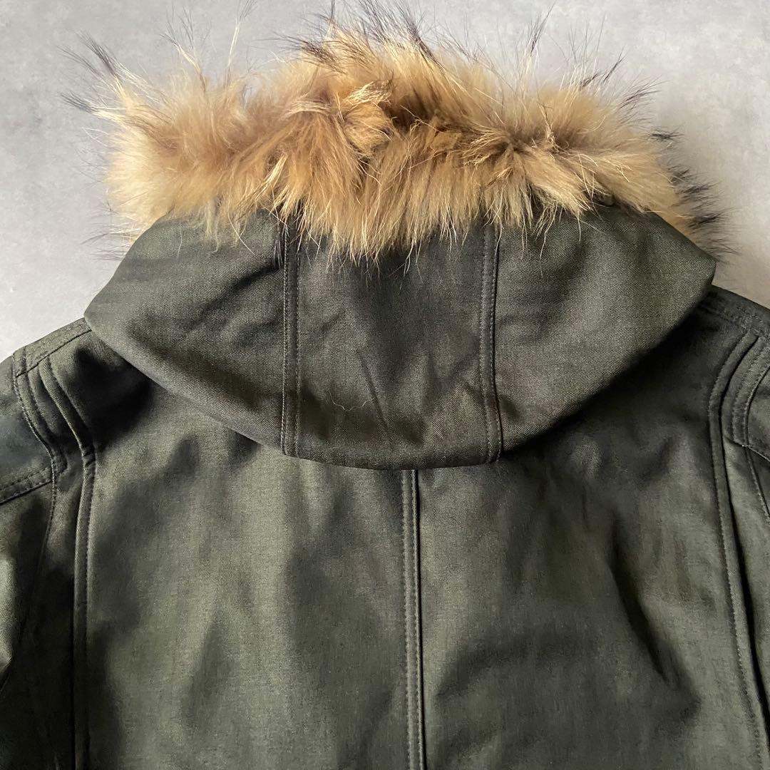 ジャケット・アウター archive Nicole military fur jacket BQ87