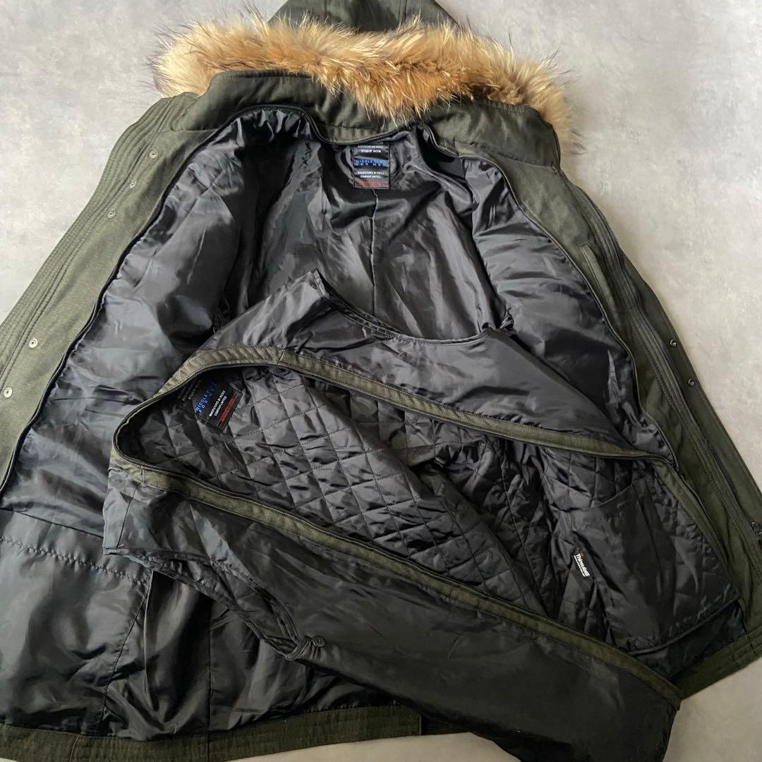 ジャケット・アウター archive Nicole military fur jacket BQ87
