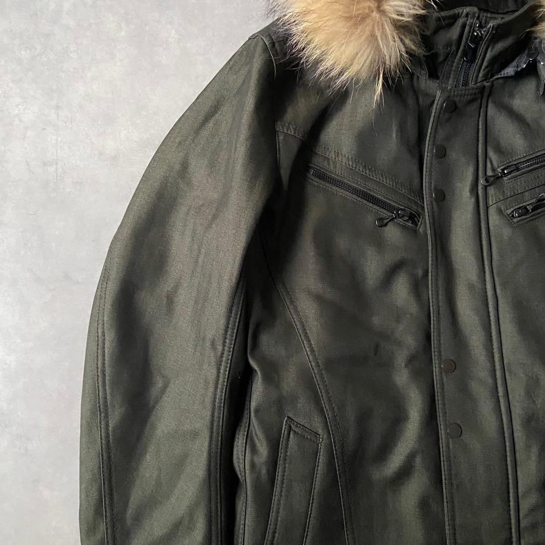 ジャケット・アウター archive Nicole military fur jacket BQ87