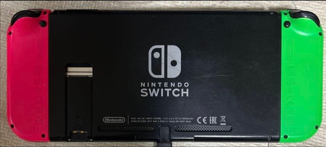 Nintendo Switch グリーン/ピンク本体