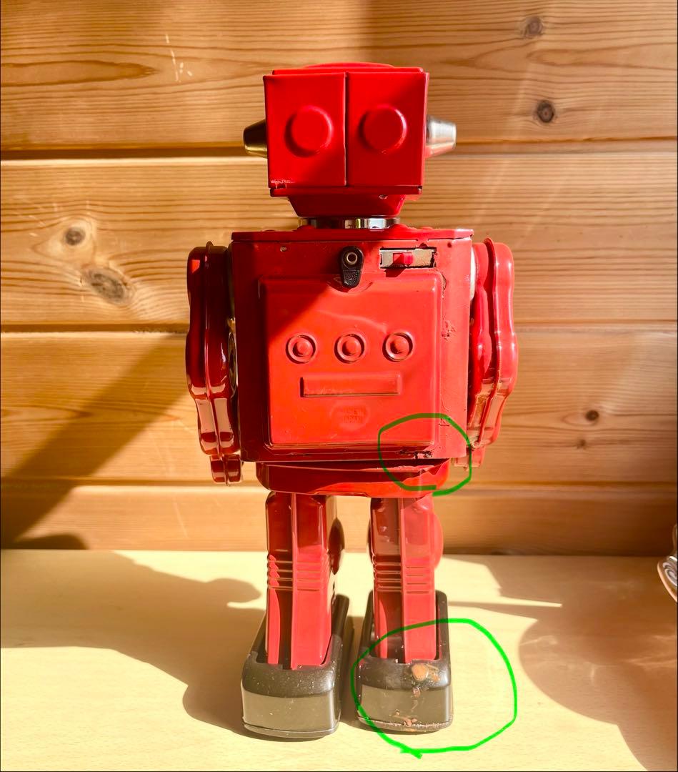 ブリキ　ロボット　 流星魔神