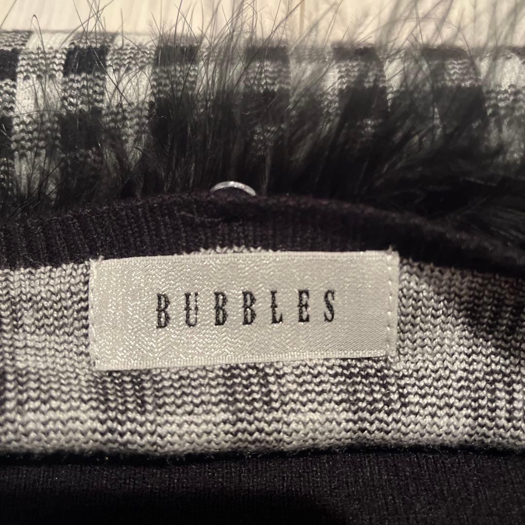 bubbles オフショルニットアンサンブル