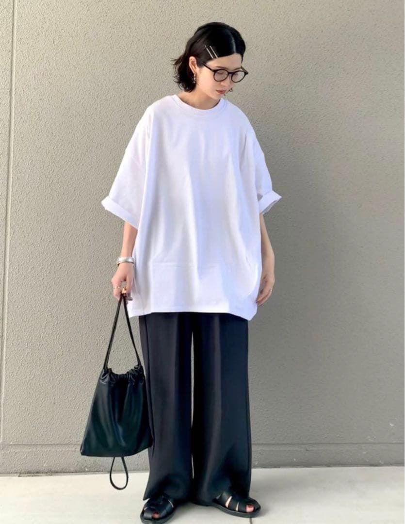 TODAYFUL トゥデイフル タックオーバーTシャツ ホワイト 美品