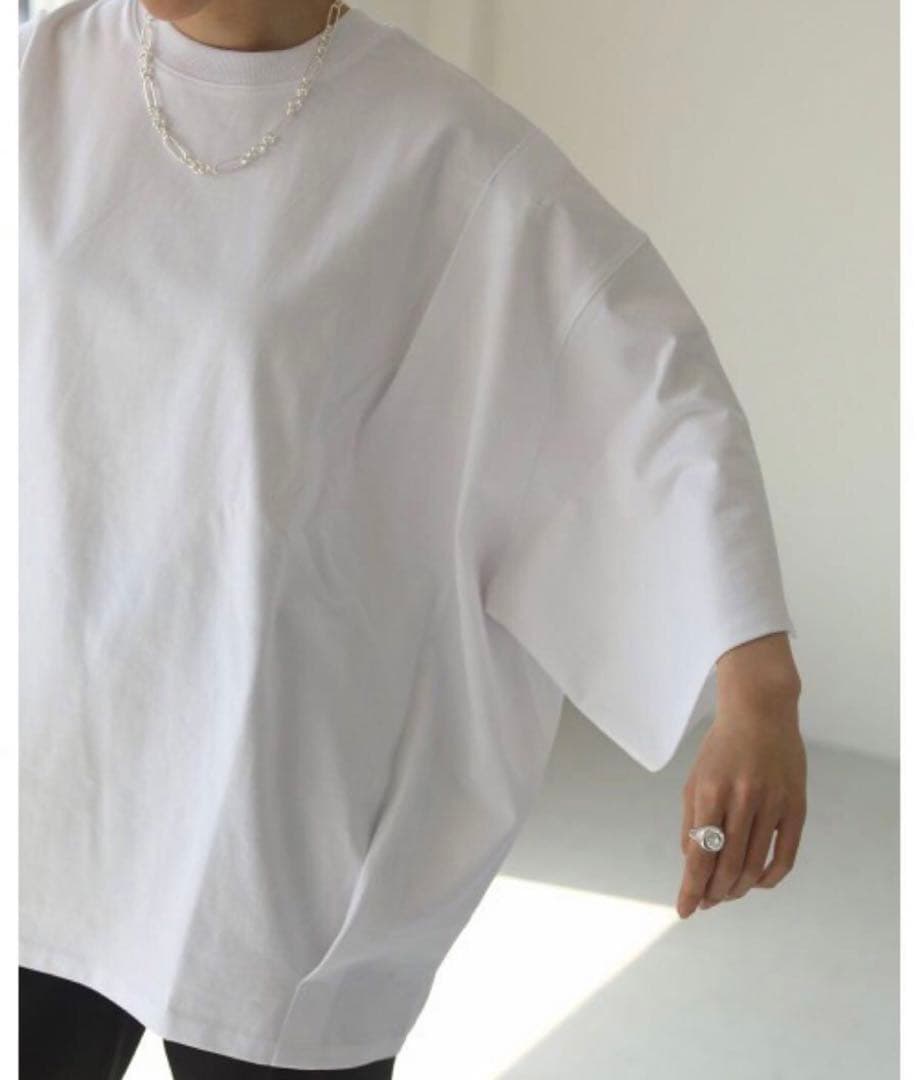TODAYFUL トゥデイフル タックオーバーTシャツ ホワイト 美品