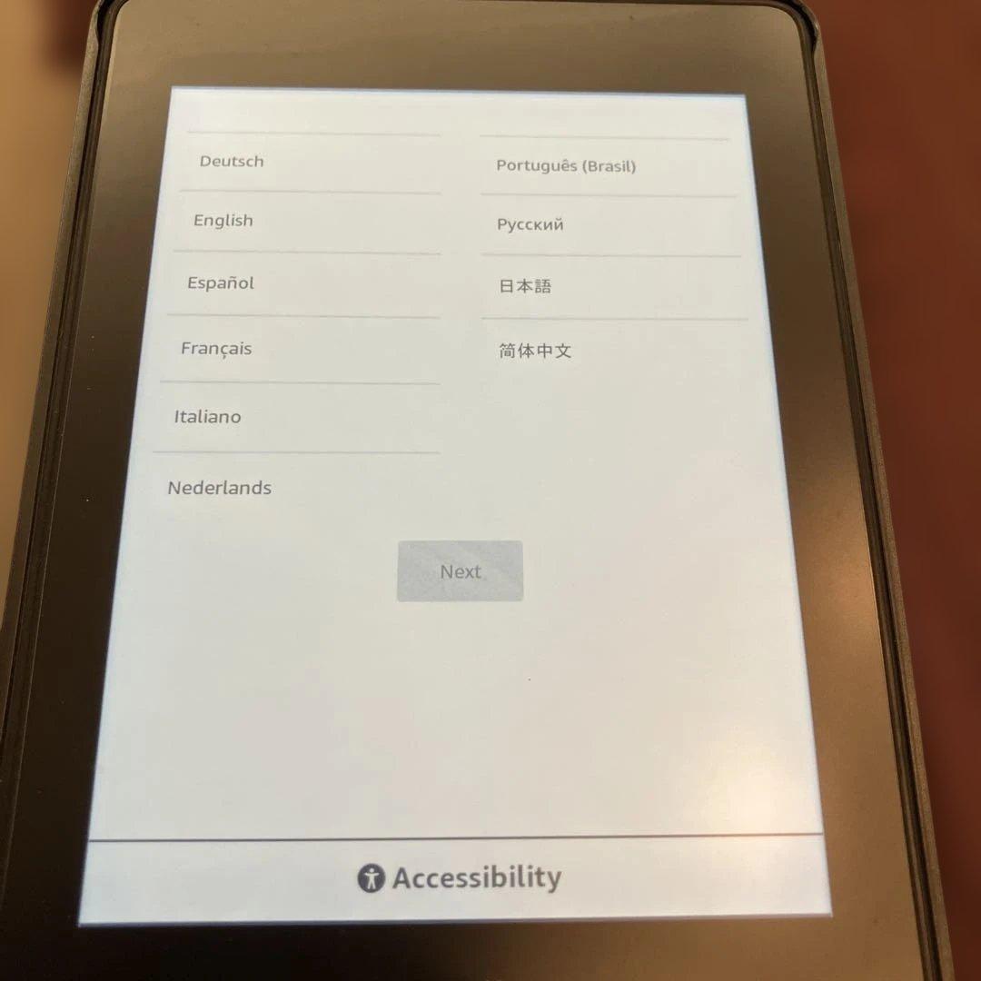 kindle paperwhite 第10世代　32GB 広告付き　ケース付帯