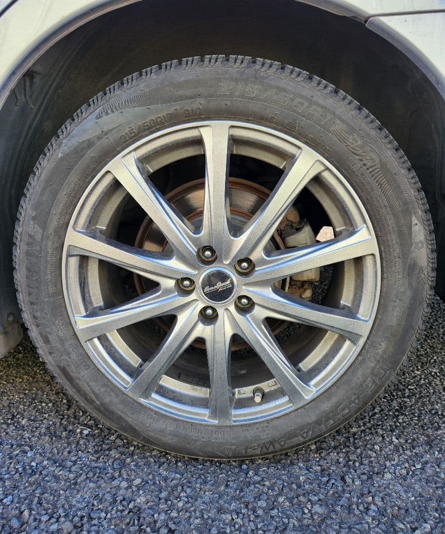 215/50R17 スタッドレスタイヤ(2023年製) ホイール セット