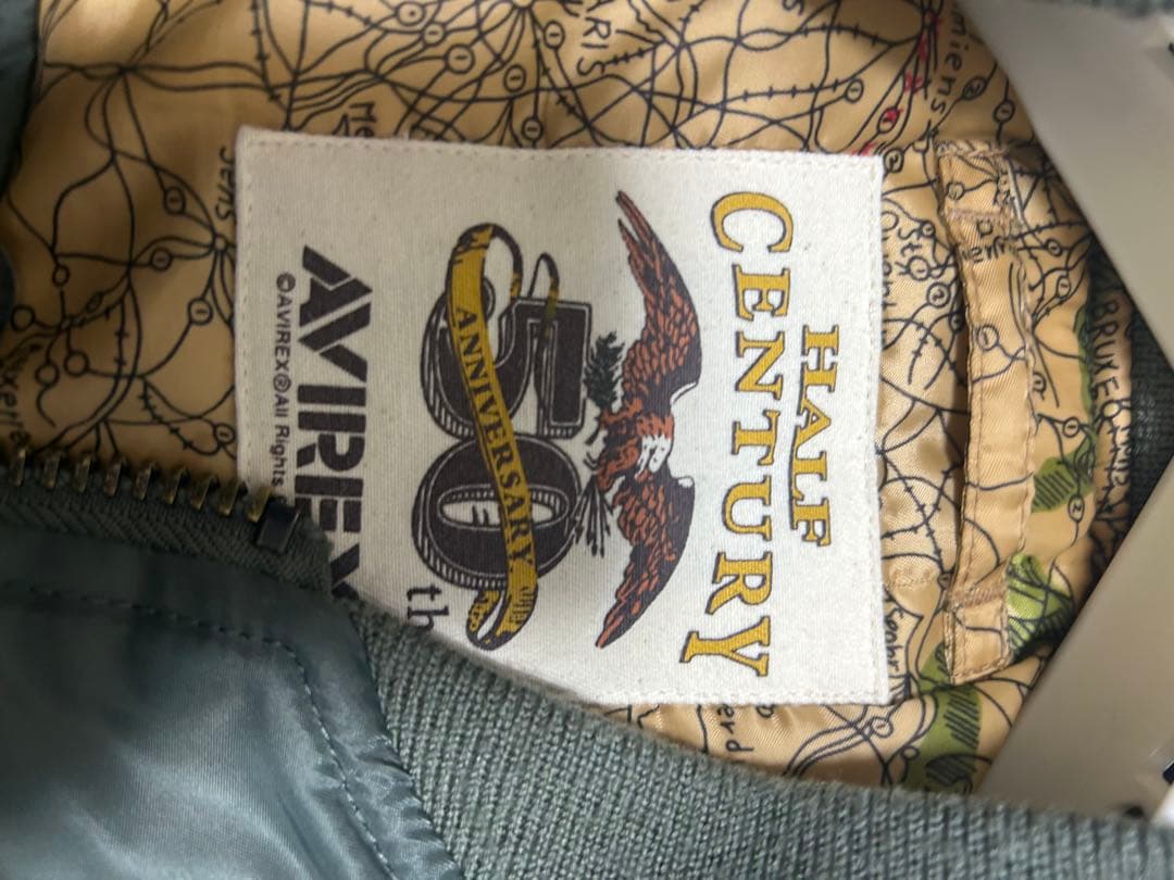こ*く様 アビレック　MA-1 50周年記念限定モデル