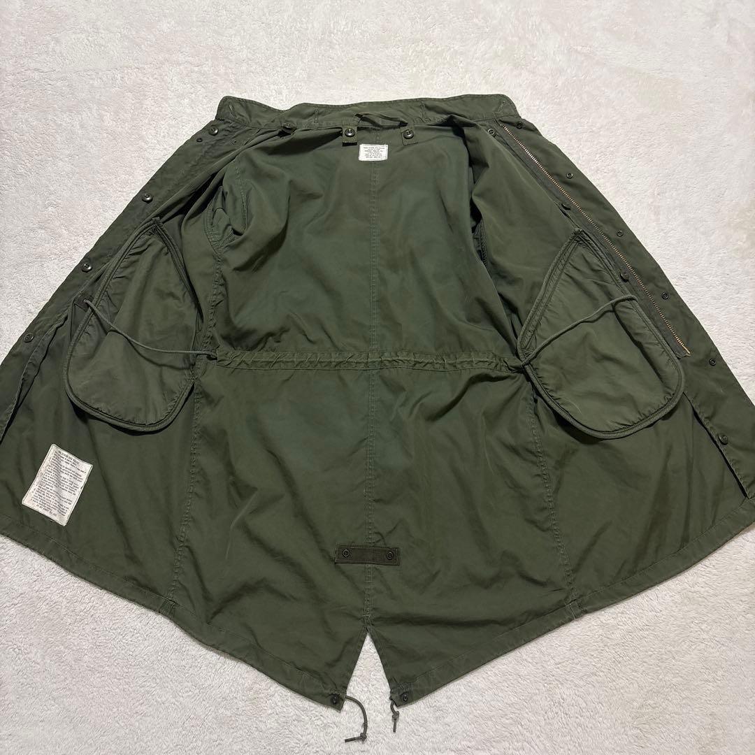 70s 米軍実物 M65フィッシュテールパーカー シェル ライナー XS