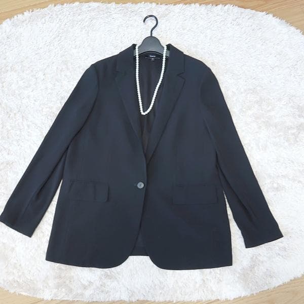 美品■セオリー■POWDER CREPE ジャケット■黒■■定価4.2万