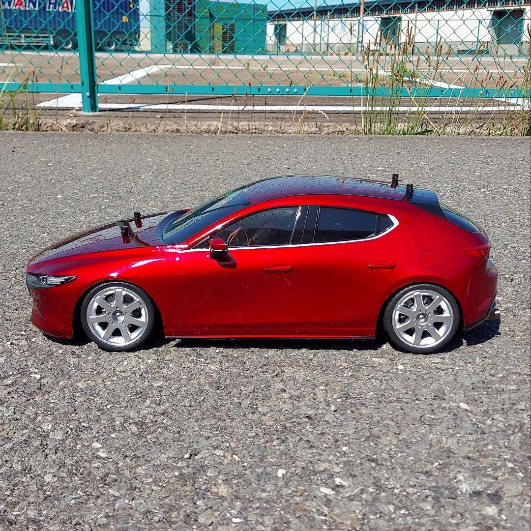 タミヤ★1/10スケール★MAZDA3★スペアボディ完成品★