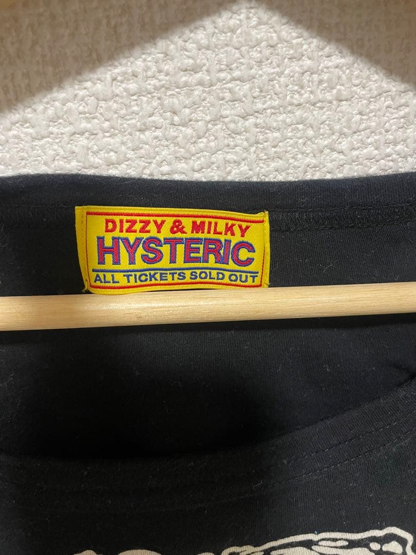 ヒステリックグラマー　グラフィックTシャツ Mサイズ ブラック