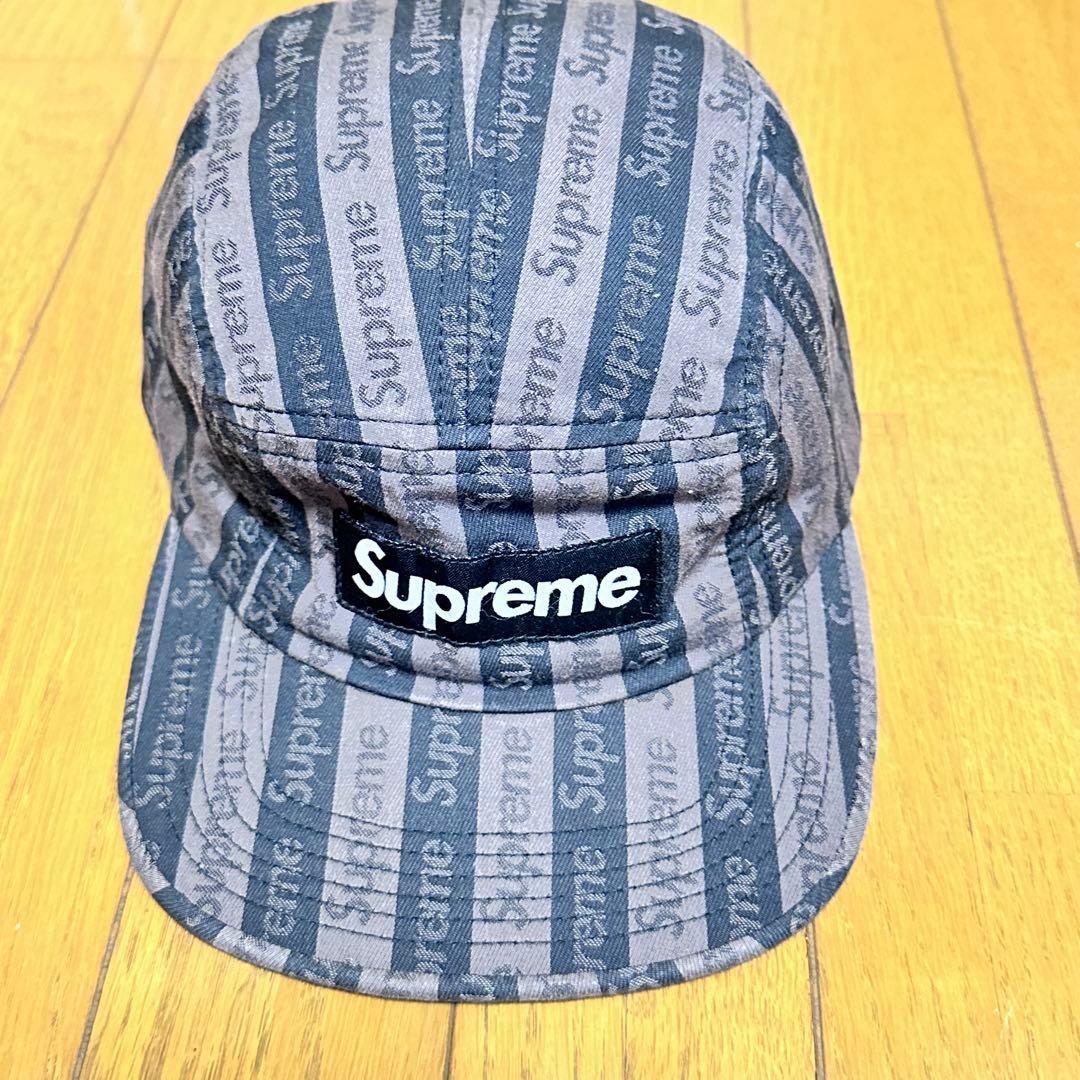 帽子 Supreme 14fw Jacquard All Over Camp Cap