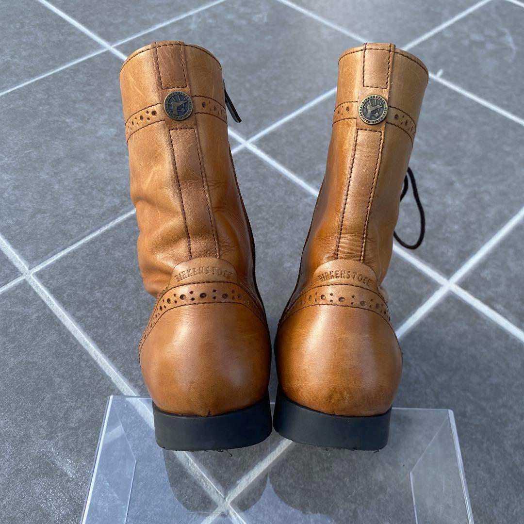 【Birkenstock】ビルケンシュトック　レザーサイドファスナーブーツ
