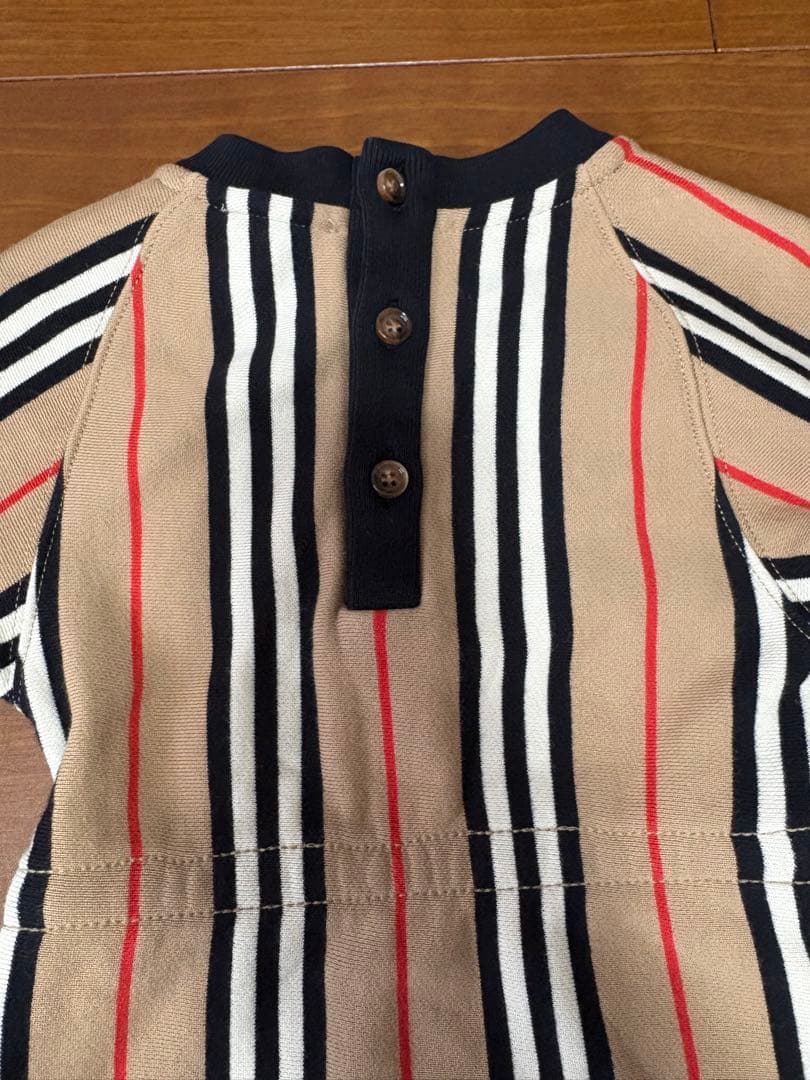 【極美品】バーバリー　ワンピース　80