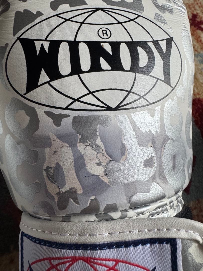 WINDY ボクシンググローブ ヒョウ柄