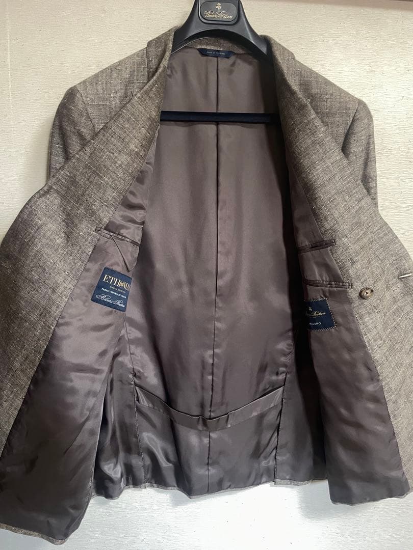 【極美品】Brooks Brothers ダブルジャケット MILANO 44R