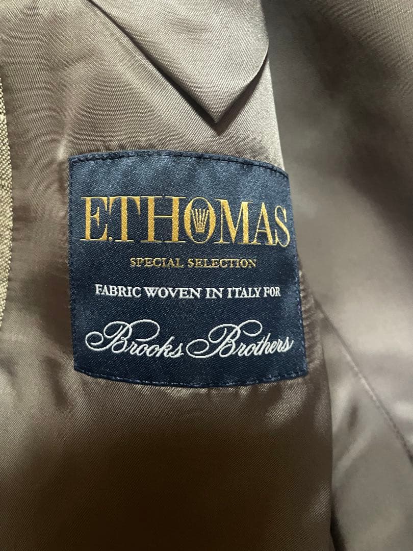 【極美品】Brooks Brothers ダブルジャケット MILANO 44R
