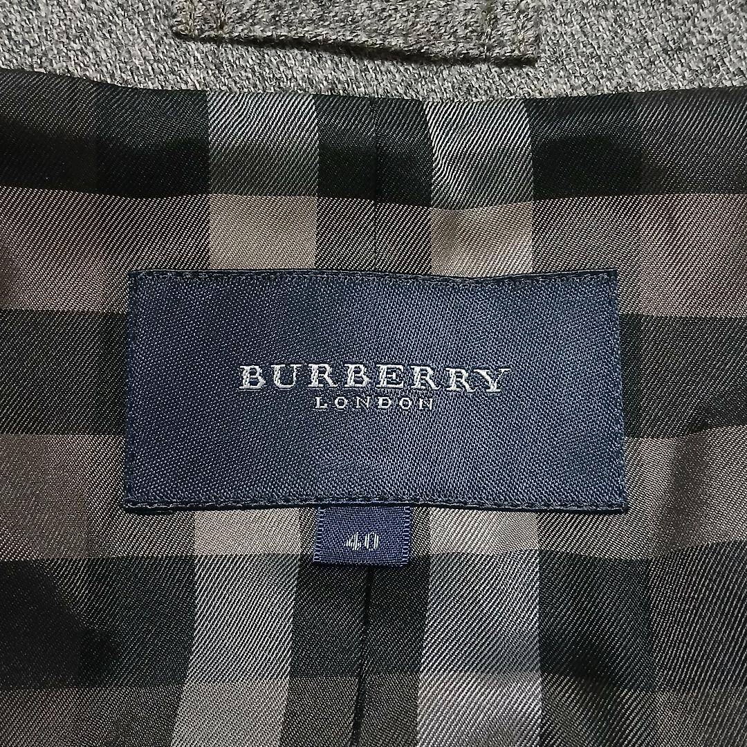 【極美品】BURBERRY LONDON 1Bテーラードジャケット 裏地チェック