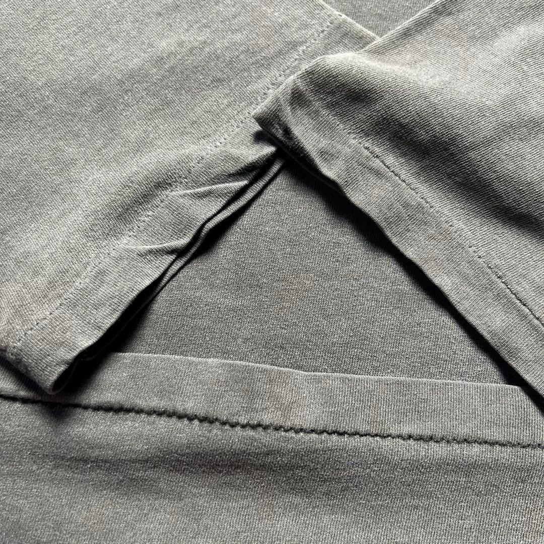 90s vans ヴィンテージtシャツ USA製 墨黒 M doren