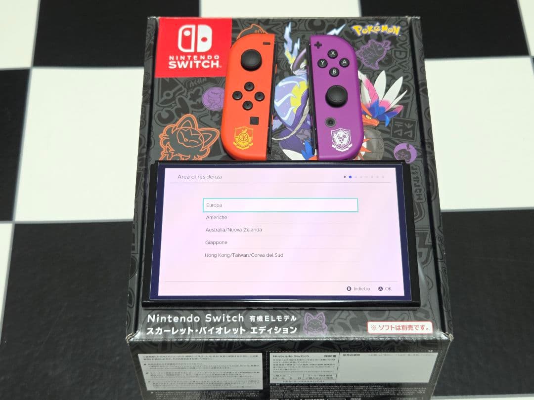 Nintendo Switch スカーレット・バイオレット エディション有機EL