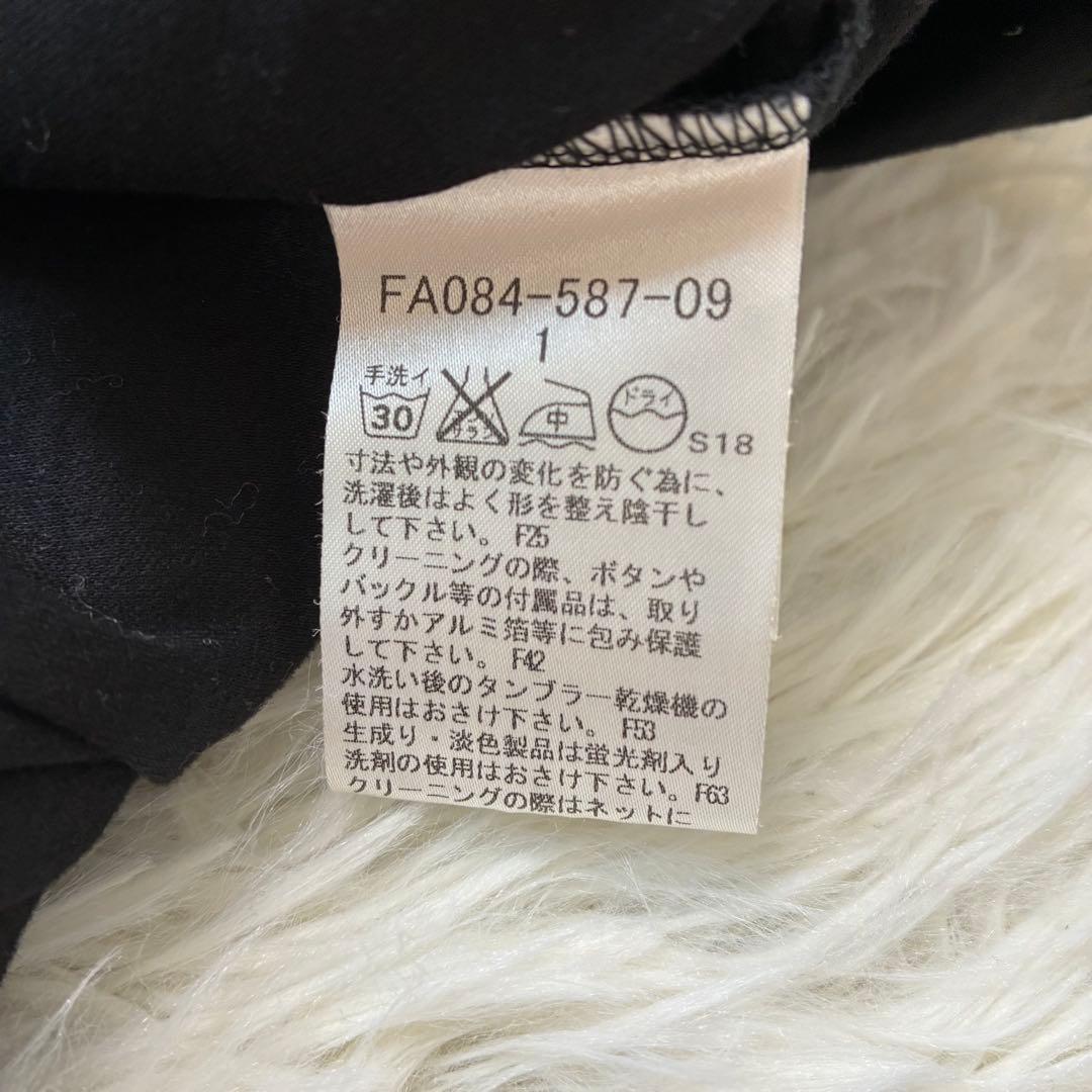 BURBERRYバーバリーロンドン　七分丈　ワンピース　ノバチェック　黒