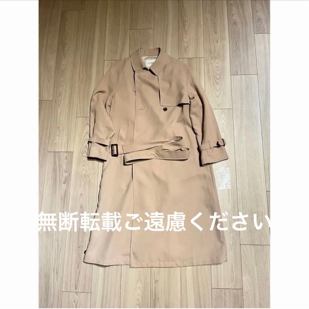 SLOBE IENA ウォッシャブルトレンチコート　ベージュ　サイズ38