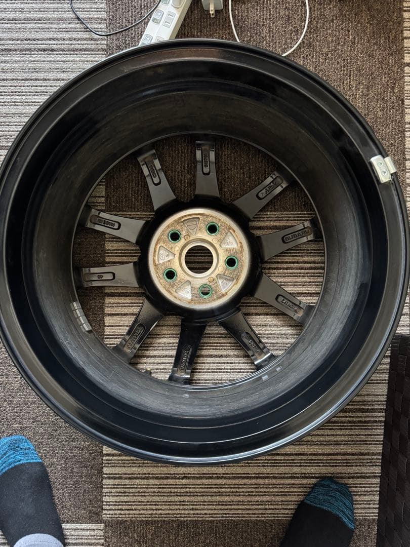 と*と様 トヨタ ＺＮ８ ＧＲ８６/スバル ＺＤ８ ＢＲＺ 共通純正アルミホイー