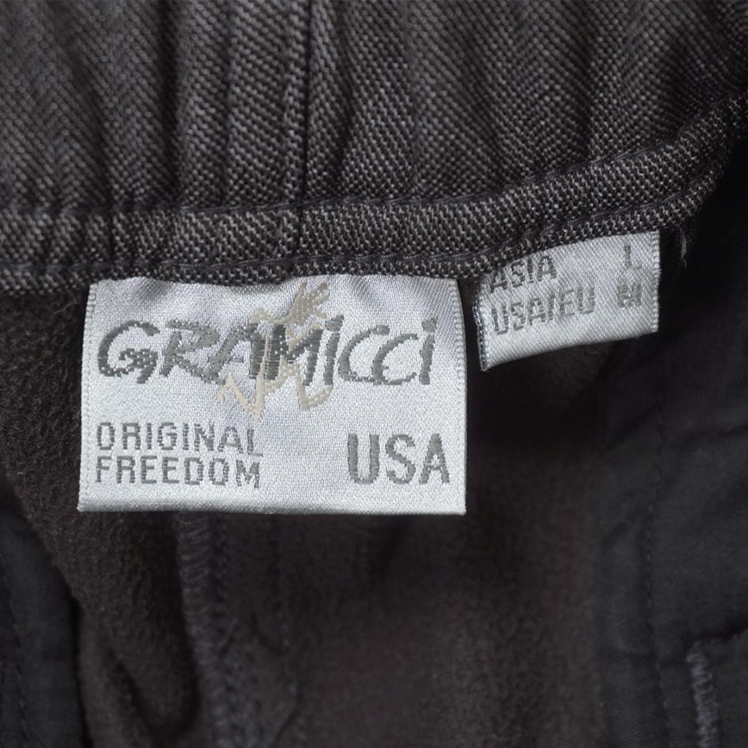 Gramicci × GLR 別注 ポリ/ウラフリ テーパードパンツ【L】