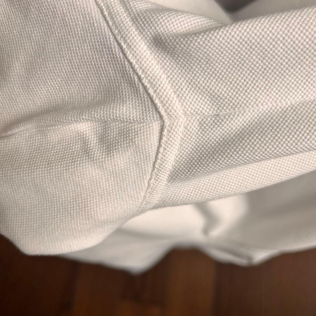 FRED PERRY フレッドペリー　ポロシャツ　ホワイト　レッド　M3600